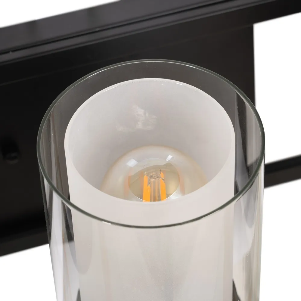 Aplica perete, metal, negru, Ixia [4]