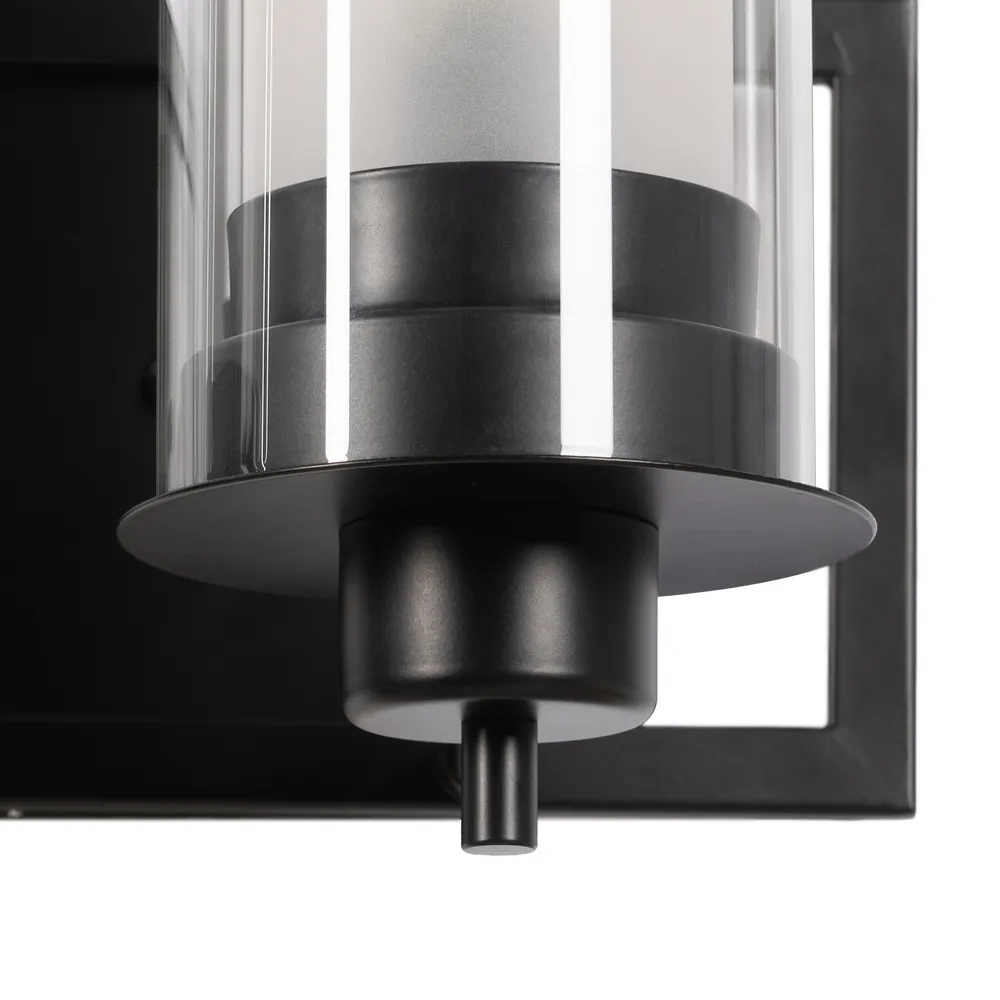 Aplica perete, metal, negru, Ixia [5]