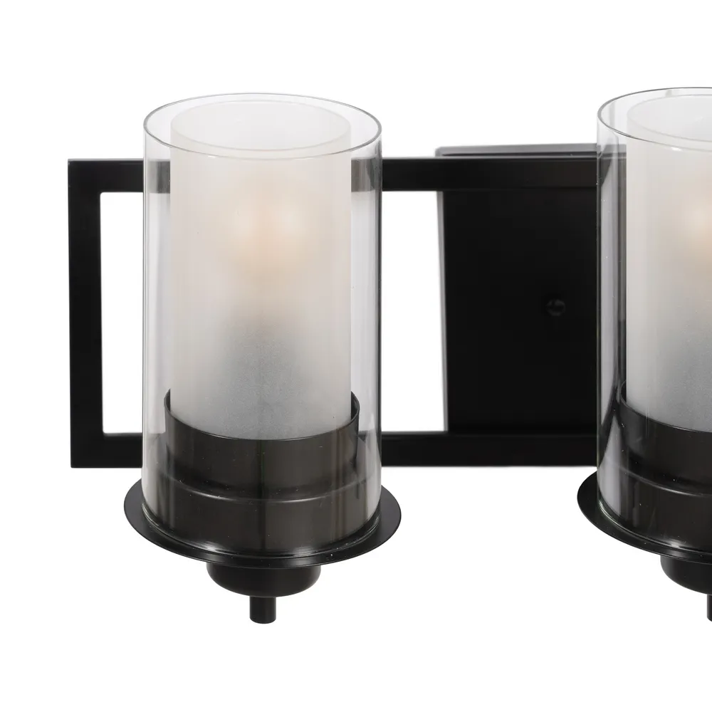 Aplica perete, metal, negru, Ixia [3]