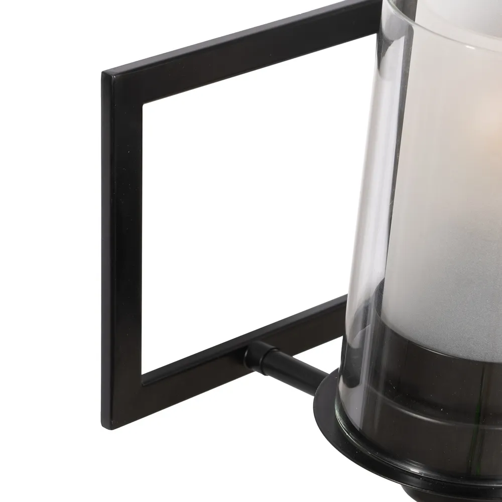 Aplica perete, metal, negru, Ixia [7]