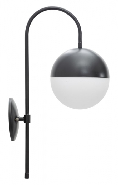 Aplica Glamy Street, Metal, Negru - creativdeco.ro [1]