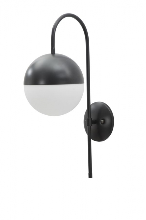 Aplica Glamy Street, Metal, Negru - creativdeco.ro [3]