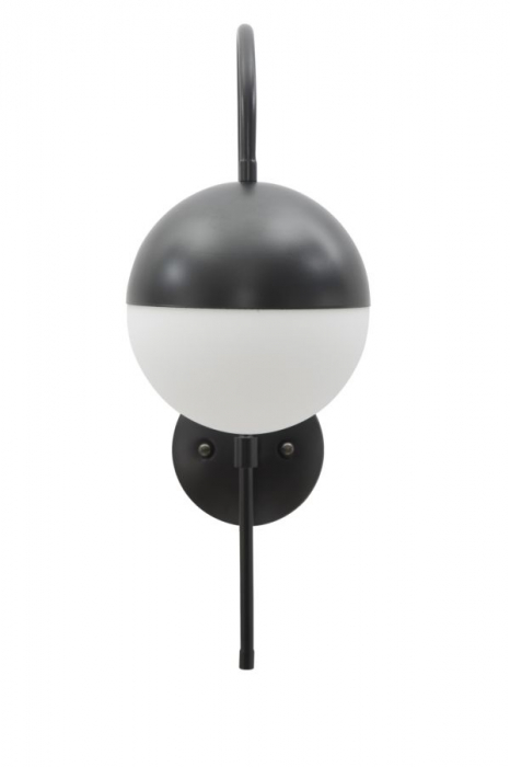 Aplica Glamy Street, Metal, Negru - creativdeco.ro [2]