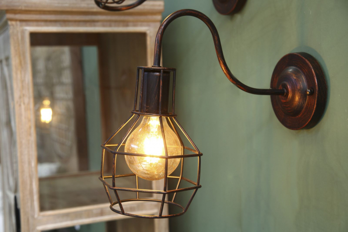 Lampa perete Industry, Metal, Maro - creativdeco.ro [7]