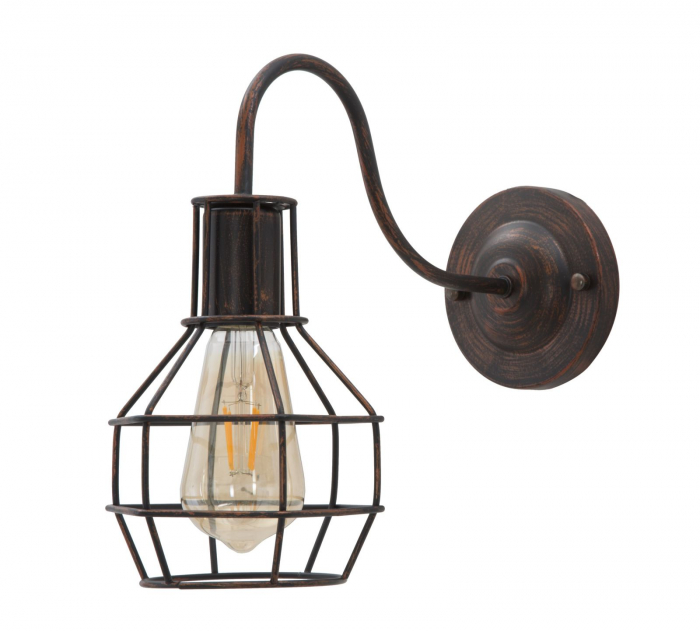 Lampa perete Industry, Metal, Maro - creativdeco.ro [2]