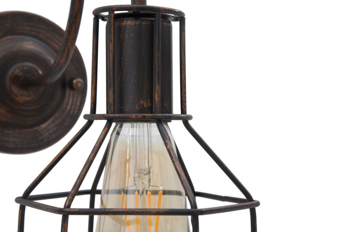 Lampa perete Industry, Metal, Maro - creativdeco.ro [5]