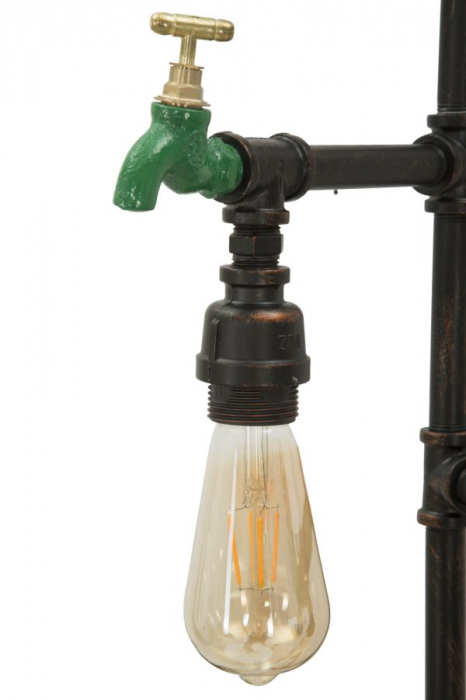 Aplica industriala Manhattan 5 brate CreativDeco lampa perete vintage [8]