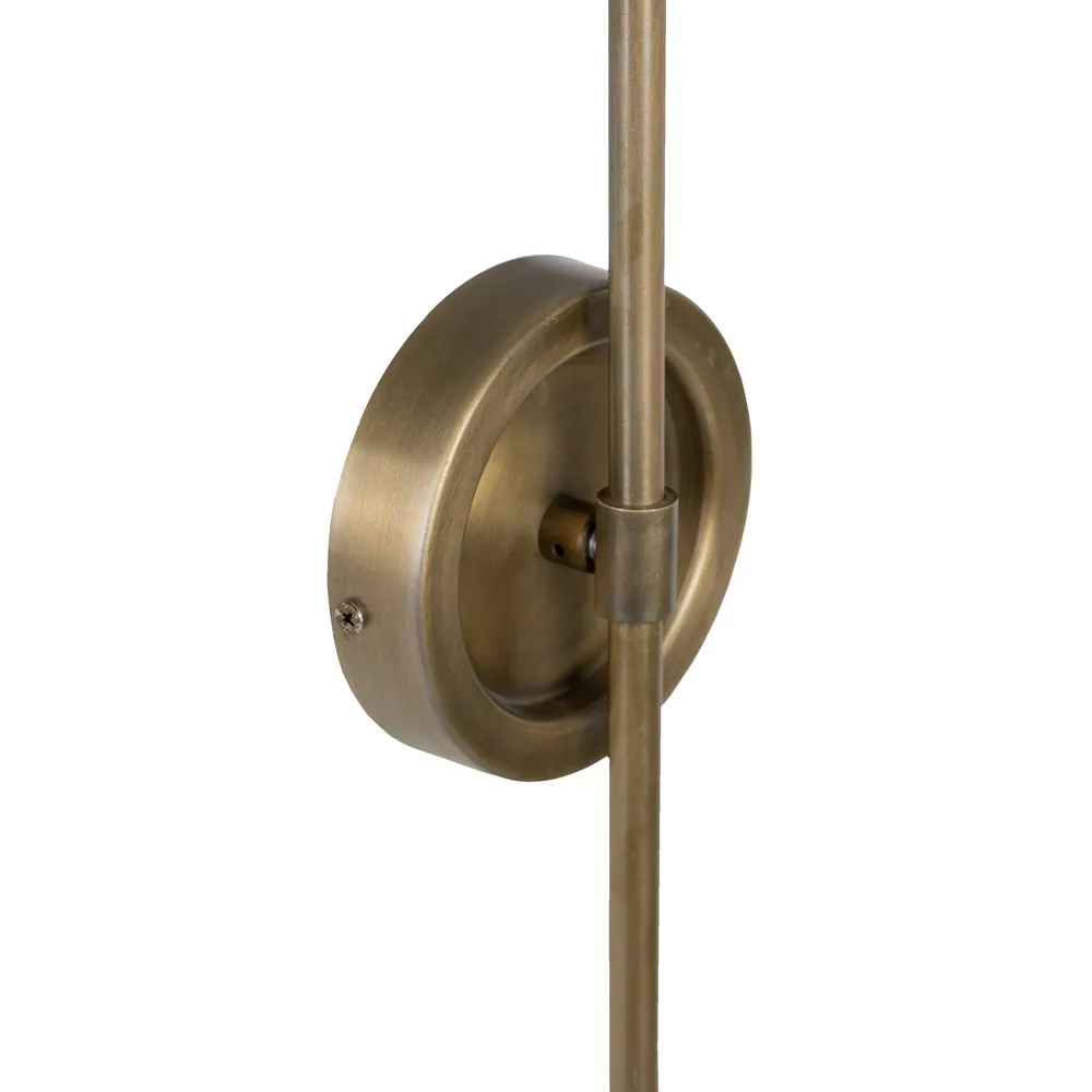 Aplica perete, metal, auriu, Ixia [6]