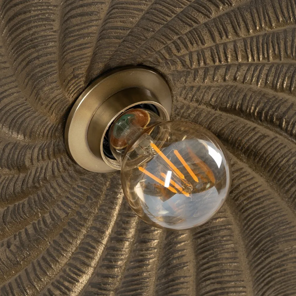 Aplica perete, metal, auriu - creativdeco.ro [3]