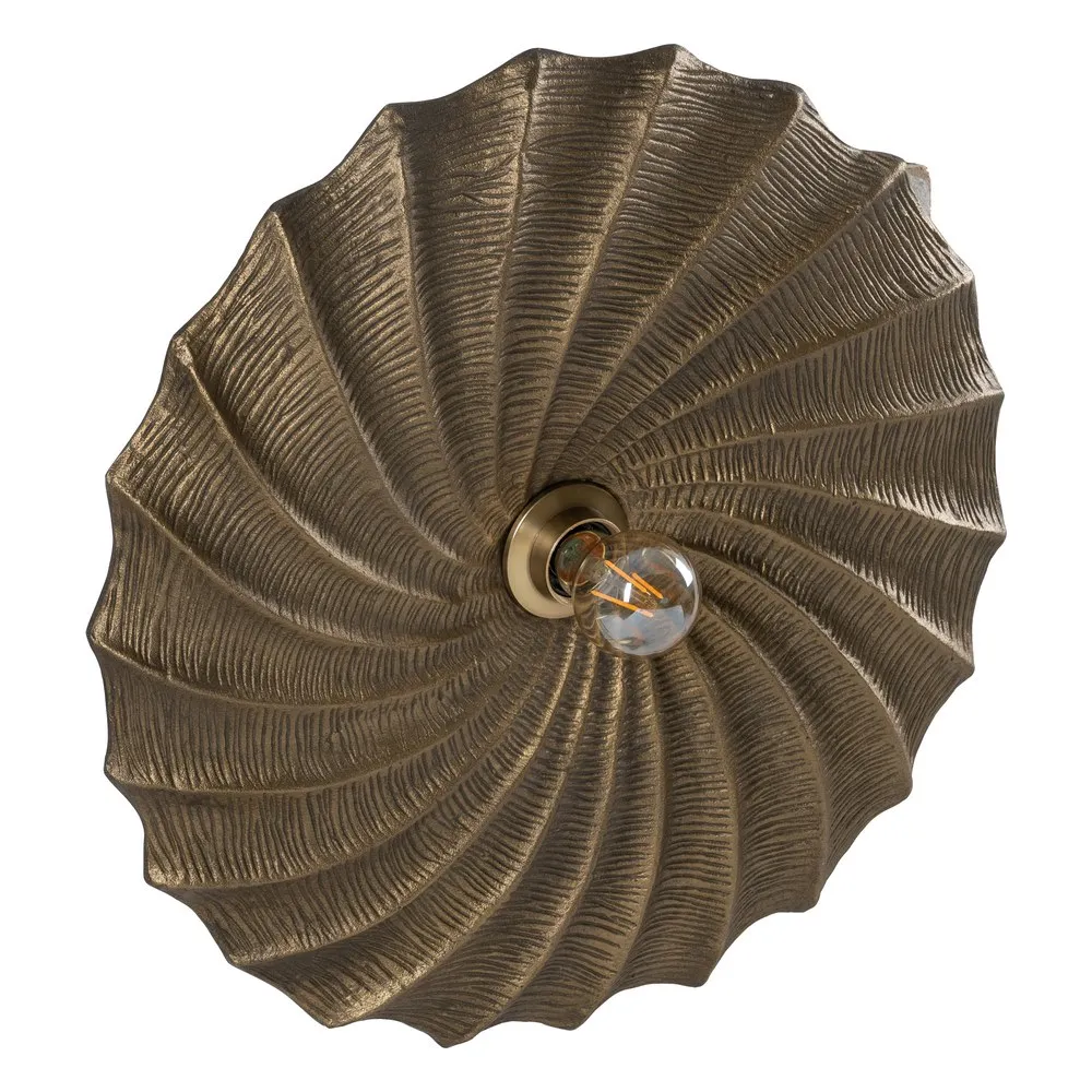 Aplica perete, metal, auriu - creativdeco.ro [2]