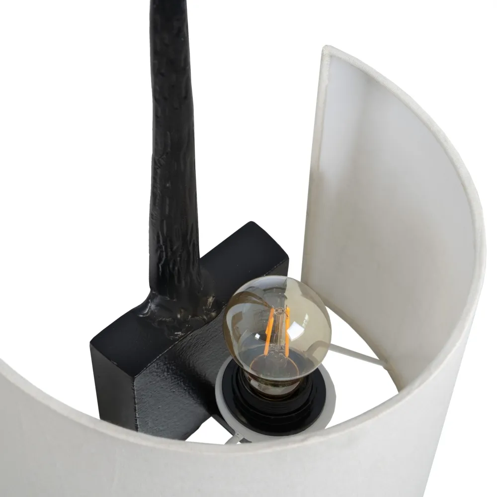 Aplica perete, metal, negru, Ixia [4]