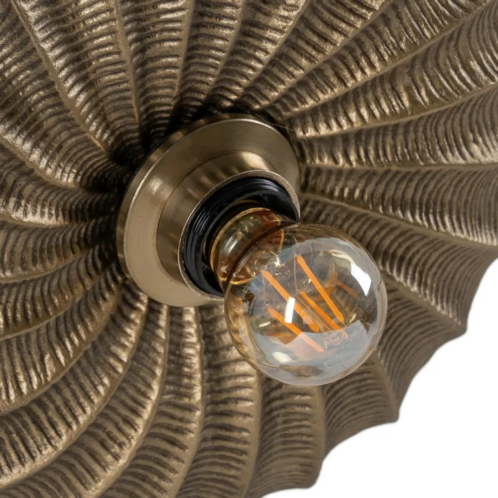 Aplica perete, metal, auriu, Ixia [3]