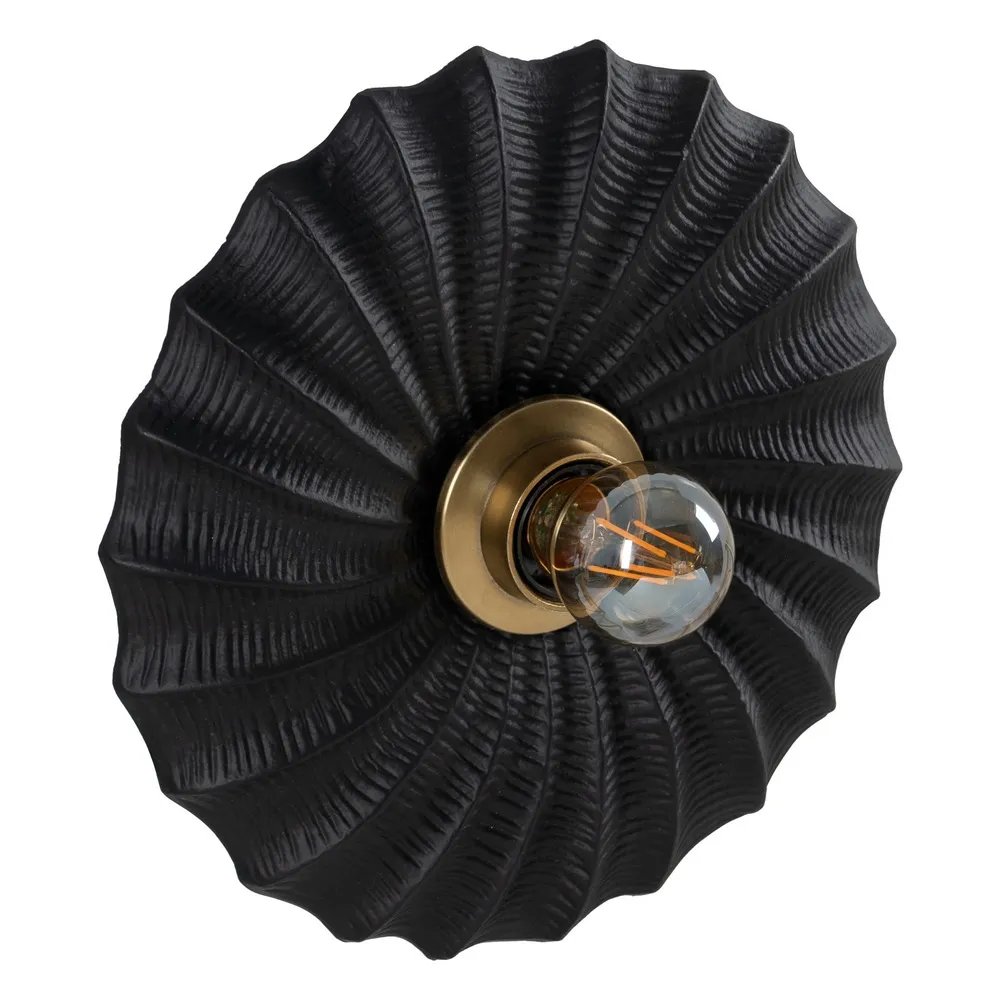 Aplica perete, metal, negru, Ixia [2]