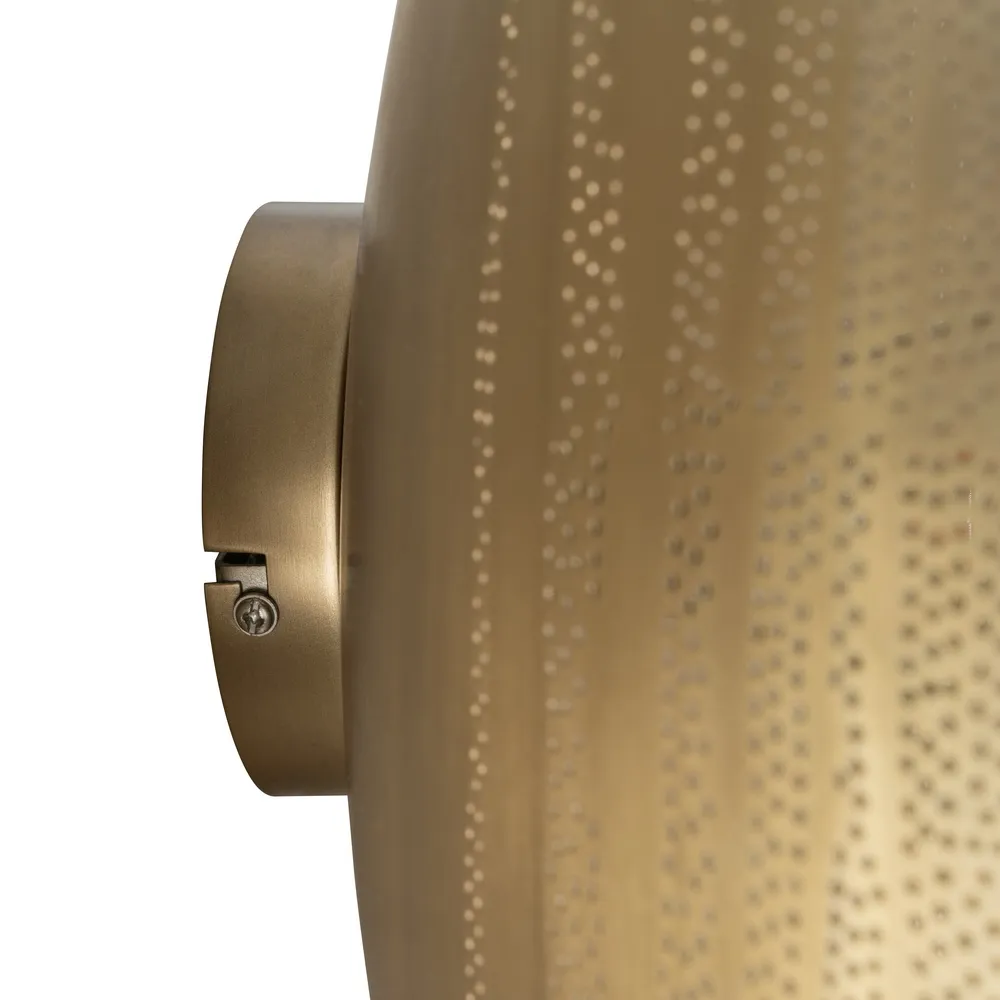 Aplica perete Round, metal, auriu - creativdeco.ro [7]