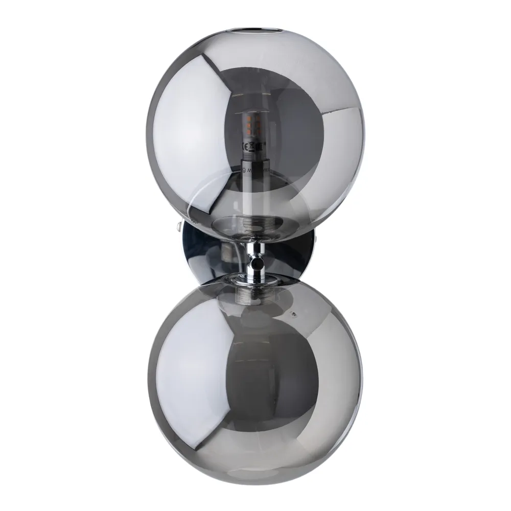 Aplica Perete Silver, Metal, Gri argintiu - creativdeco.ro [1]