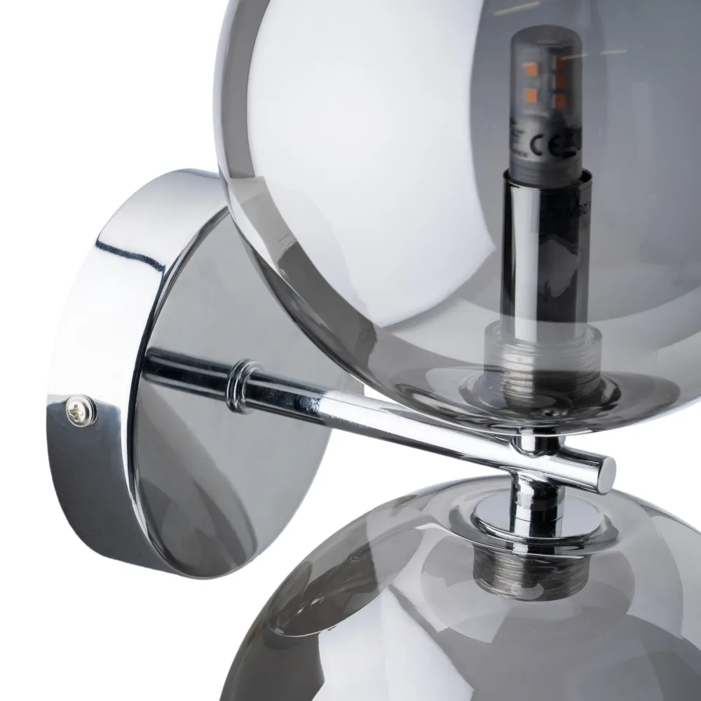 Aplica Perete Silver, Metal, Gri argintiu - creativdeco.ro [5]