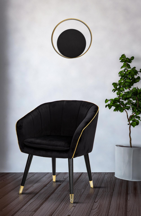 Aplica perete Shuttle, metal, auriu negru - CreativDeco.ro [3]