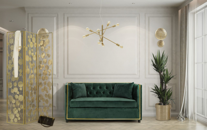 Aplica Simple Glam, metal auriu - CreativDeco.ro [5]