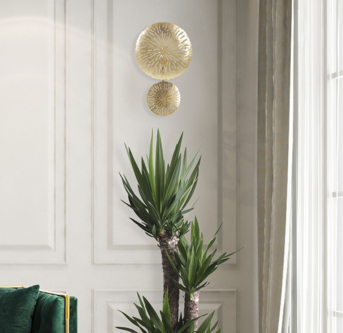 Aplica Simple Glam, metal auriu - CreativDeco.ro [2]