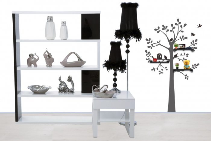 Autocolant copac si pasari Tree - CreativDeco.ro [4]