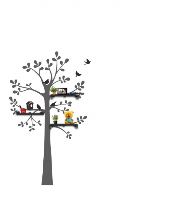 Autocolant copac si pasari Tree - CreativDeco.ro [3]