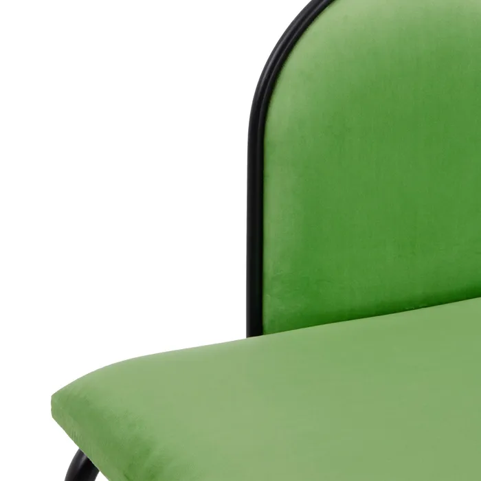 Bancuta, Catifea Verde, Metal Negru - creativdeco.ro [5]
