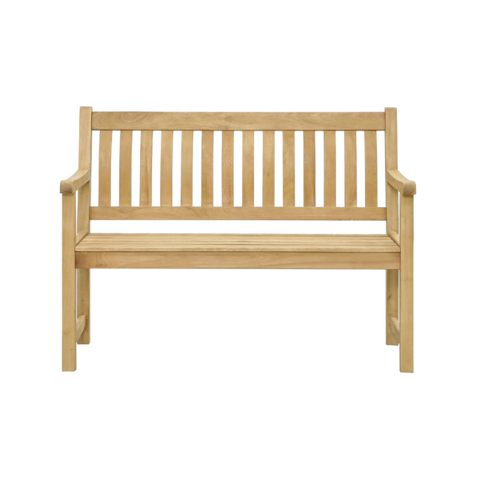 Banca de gradina stejar natural 120x59.5x88 [4]
