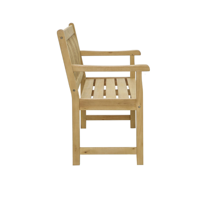 Banca de gradina stejar natural 120x59.5x88 [5]