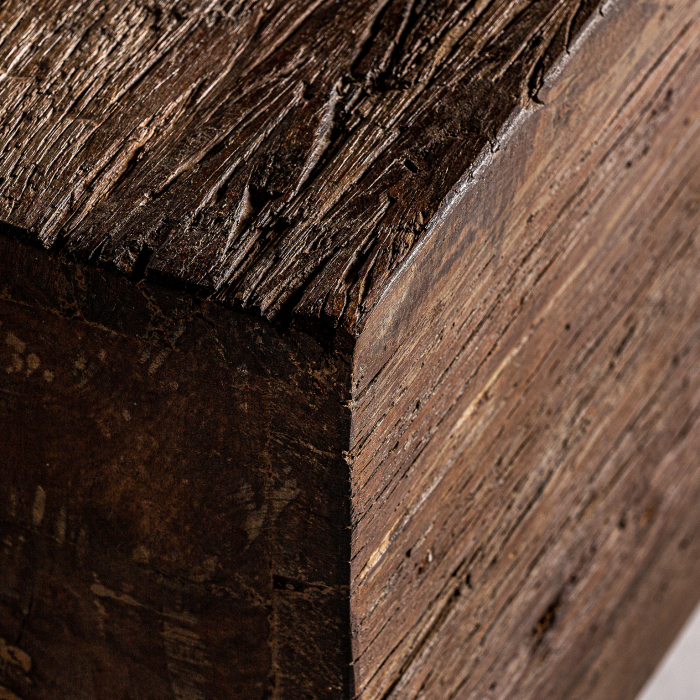 Banca etnica lemn reciclat fier|Mobilier eco-friendly [3]