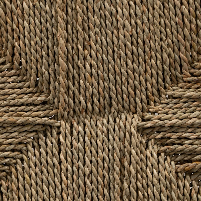 Banca impletita tec pentru hol sau dormitor|Bancute rustice pentru amenajari calde [6]