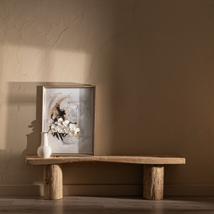 Banca Rustica Lemn Reciclat CreativDeco - Mobilier Sustenabil pentru Interioare si Terase [2]