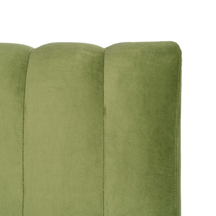 Banchetă tapițată din stofă verde pentru dining și lounge [7]