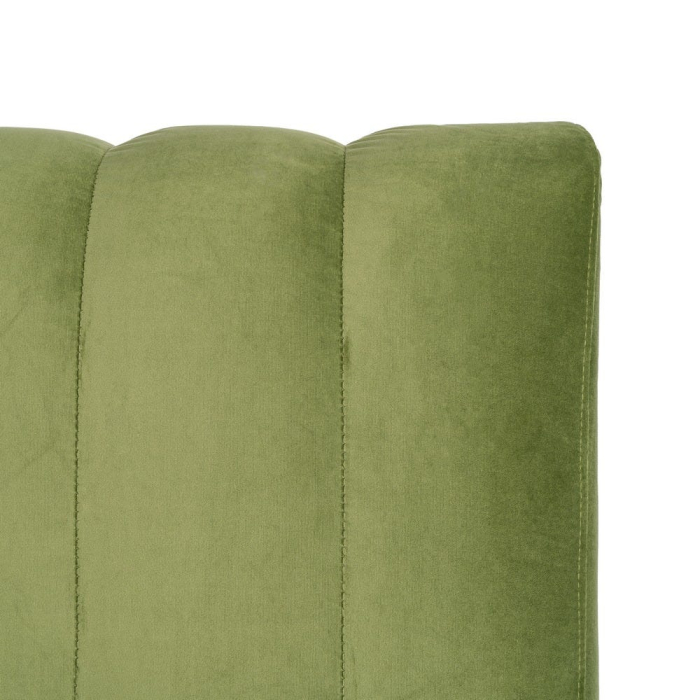 Banchetă tapițată din stofă verde pentru dining și lounge [6]