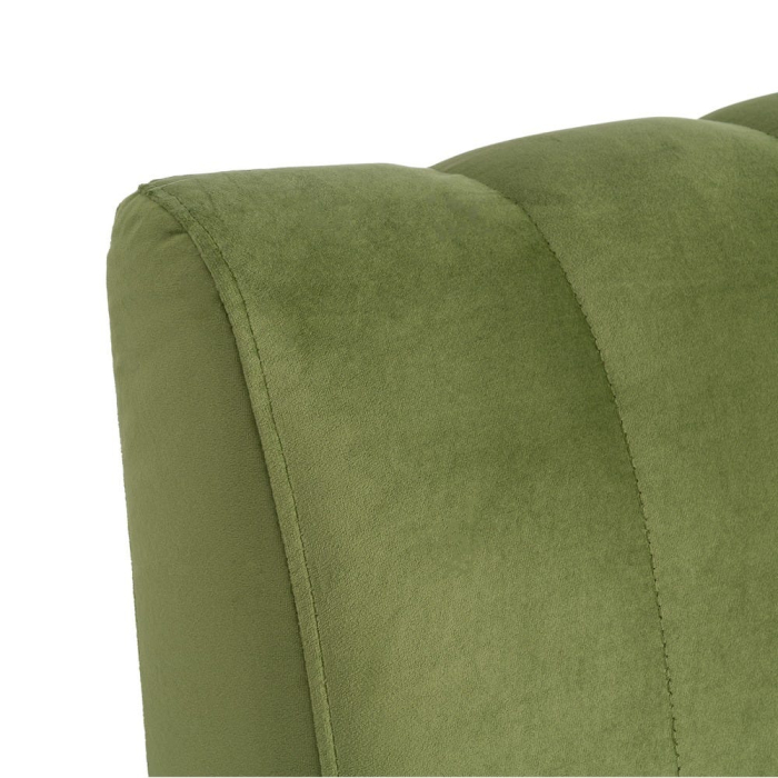 Banchetă tapițată din stofă verde pentru dining și lounge [4]