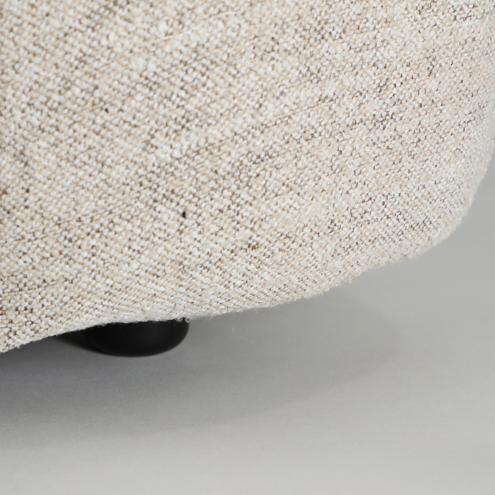 Banchetă tapițată bej pentru dormitor și spații HoReCa 159 cm [4]