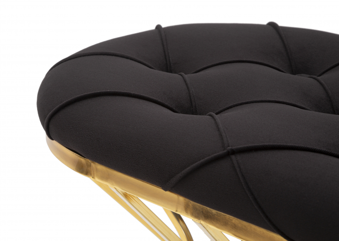 Bancheta Zig, negru auriu [6]