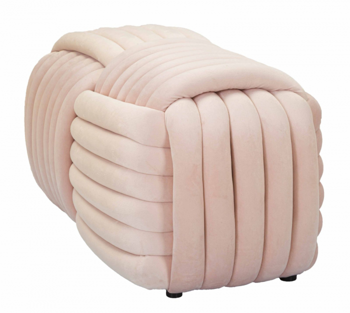Bancheta catifea roz | Design unic CreativDeco | Hol modern [5]