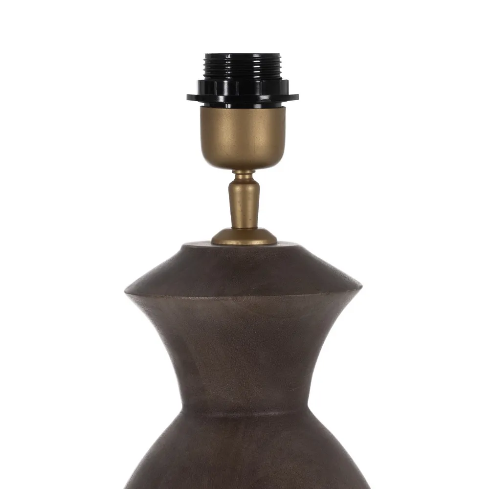 Bază de lampă din lemn de mango pentru decoruri moderne|Baze de lămpi moderne pentru interioare elegante [6]