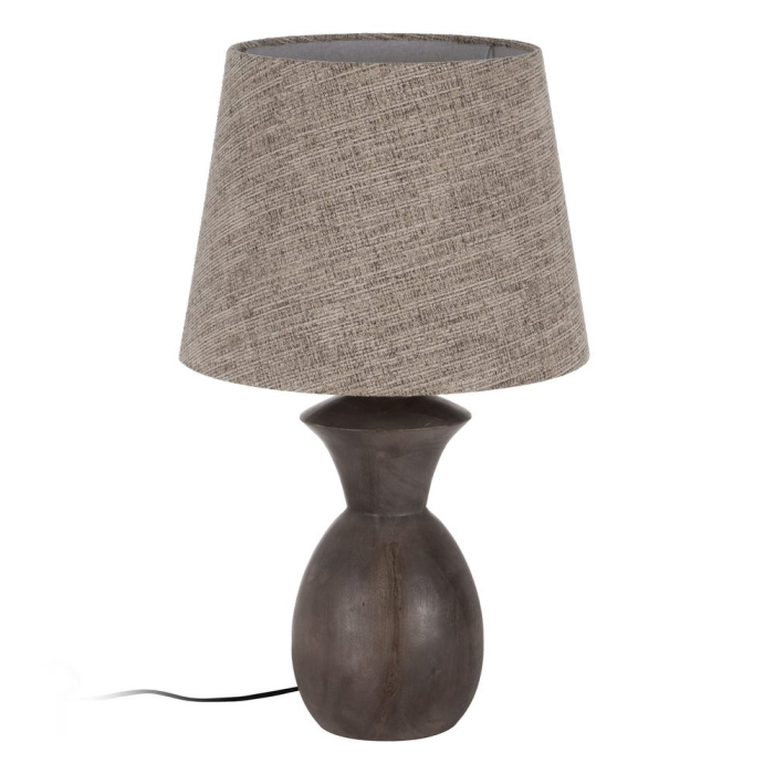 Bază de lampă din lemn de mango modern|Baze de lămpi din lemn pentru interioare moderne [2]