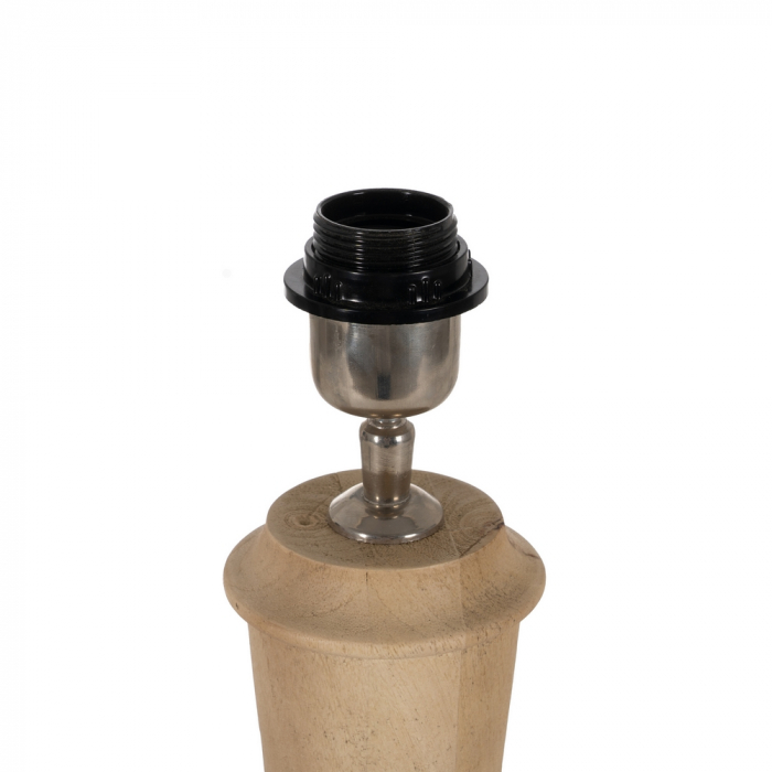 Baza lampa lemn alungita pentru decor sofisticat|Accesorii rustice pentru iluminat interior [4]