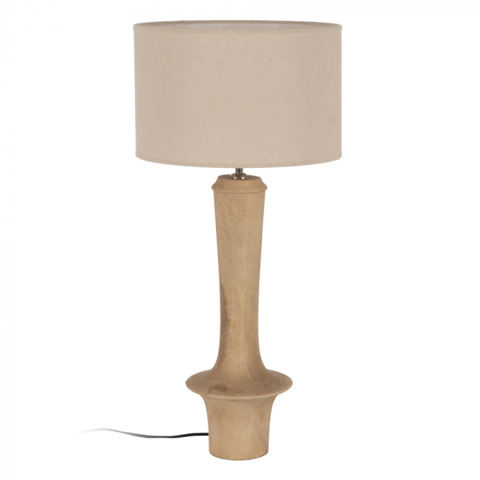 Baza lampa lemn alungita pentru decor sofisticat|Accesorii rustice pentru iluminat interior [2]