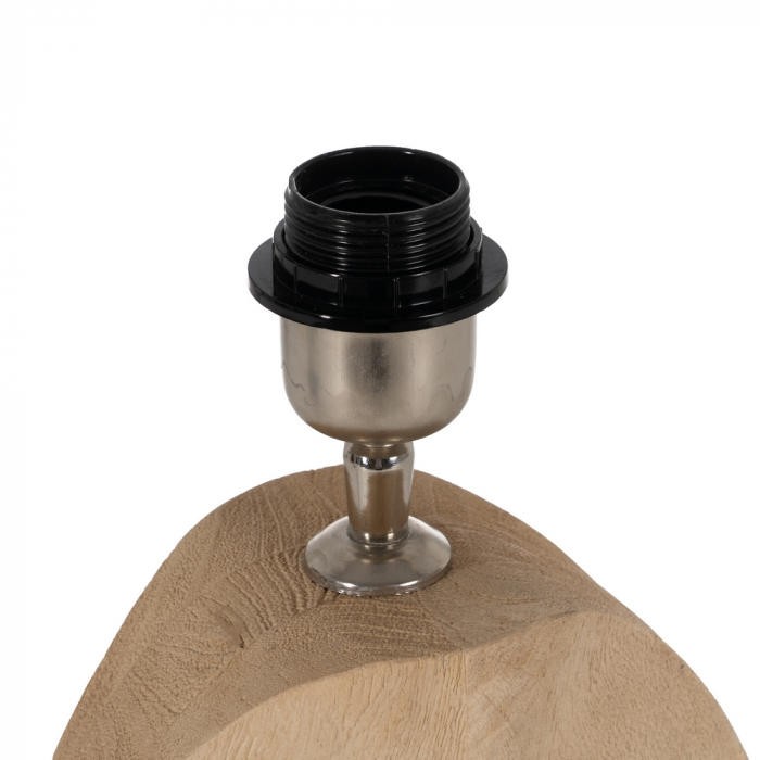 Baza lampa din mango pentru decoruri calde|Accesorii din lemn pentru iluminat natural [4]