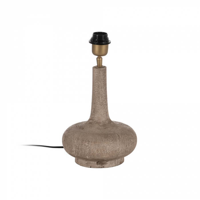 Baza lampa compacta maro pentru decor minimalist|Accesorii pentru iluminat cald si natural [1]