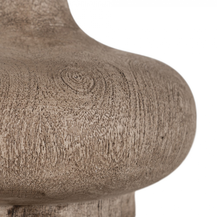 Baza lampa compacta maro pentru decor minimalist|Accesorii pentru iluminat cald si natural [6]
