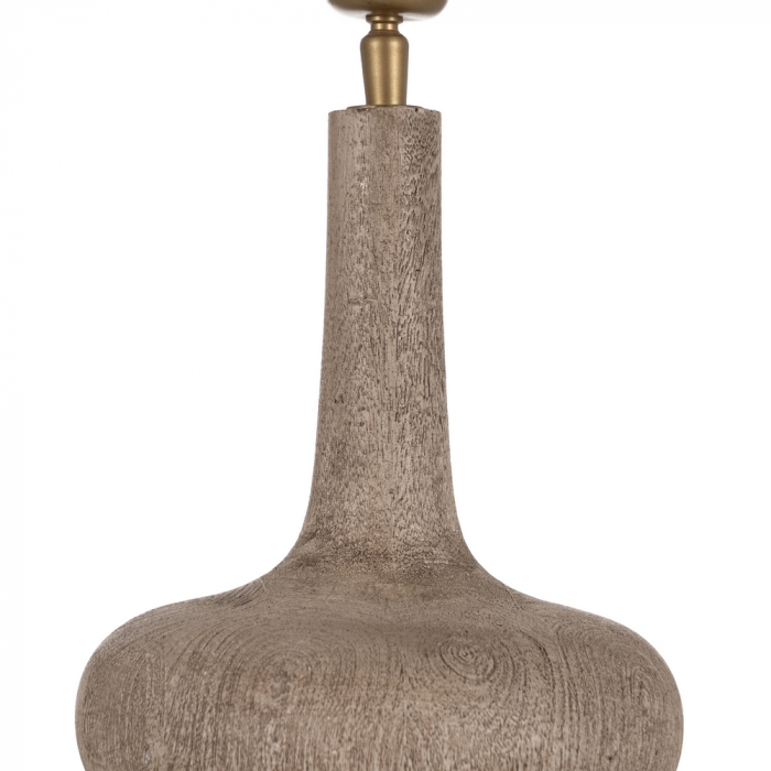 Baza lampa compacta maro pentru decor minimalist|Accesorii pentru iluminat cald si natural [5]