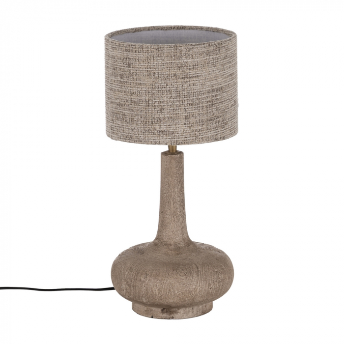 Baza lampa compacta maro pentru decor minimalist|Accesorii pentru iluminat cald si natural [2]