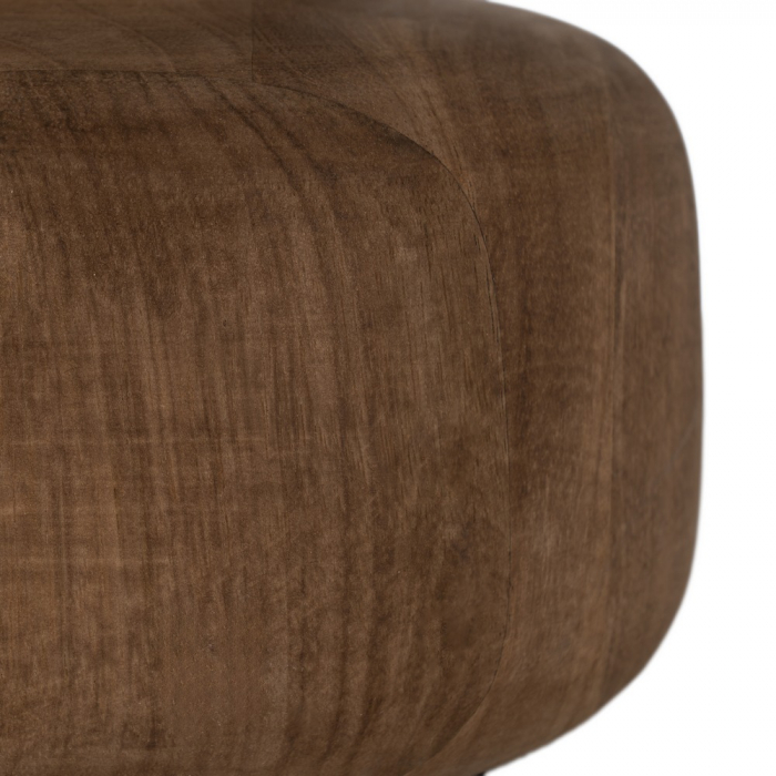 Baza lampa compacta maro pentru iluminat ambiental|Accesorii elegante din lemn natural [6]