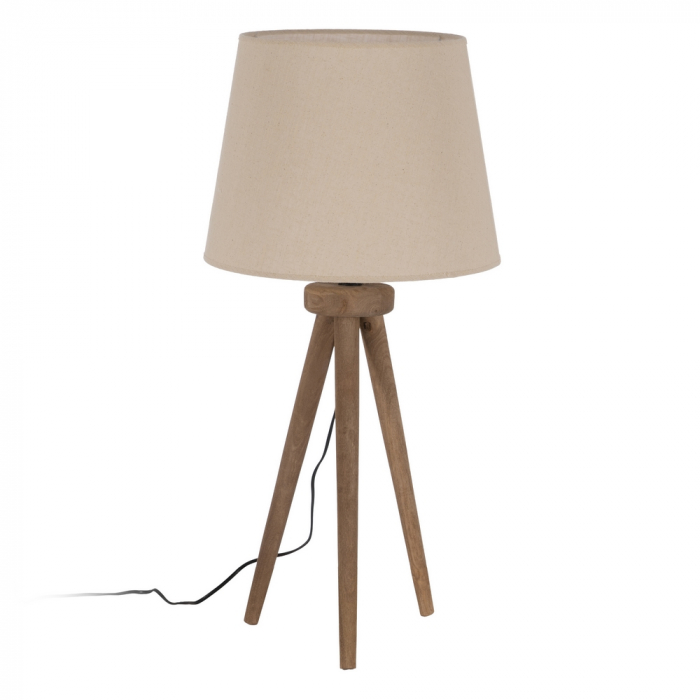 Baza lampa inalta maro pentru decor cald|Accesorii rustice pentru iluminat interior [2]