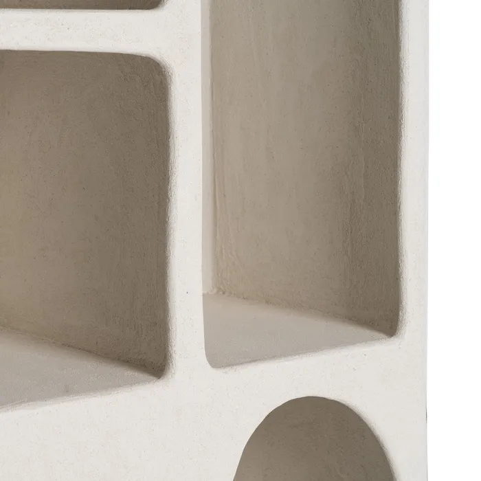 Biblioteca MDF alba moderna|Mobilier organizare modern [8]