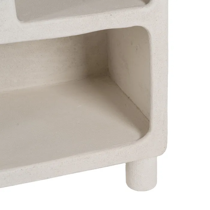 Biblioteca MDF alba moderna|Mobilier organizare modern [10]